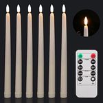 Neween Flameless LED Taper Candles 