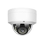 WiTi 5MP POE IP Camera, Security Surveillance Dome Camera with Audio Microphone, Wide Angle 2.8mm Lens Motion Detection, Solid Metal IP66