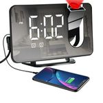 Alarm Clock With Usb Charger For Heavy Sleepers