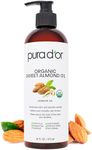 PURA D'OR 16 Oz ORGANIC Sweet Almon