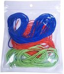 Pack of 12 Diabolo Strings, 60 Inch (1.5M) Pro Diabolo String for Chinese Yoyos, Blue, Green, Orange