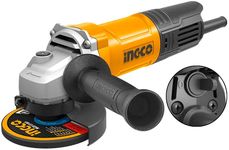 INGCO AG90028 Angle Grinder 900W 100 mm/ 4" (Heavy duty) No-Load Speed 12000rpm spindle thread 10M (1 Set)
