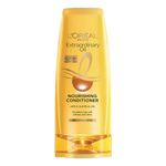 L'Oreal Paris Extraordinary Oil Nourishing Conditioner, Moisturising & Hydrating, For Dull, Dry & Lifeless Hair 386ml, Grease-free and weightless finish