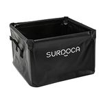 SURDOCA Waterproof Car Storage Box, Multifunctional Foldable Car Boot Organiser storage, Car Boot Tidy Organiser Bag, Car Accessories for Camping, Picnic, Fishing