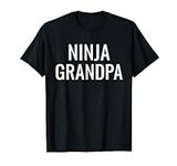 Ninja Grandpa T-Shirt - Funny Grand