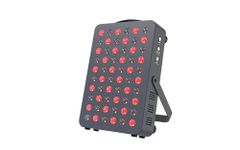 Hooga HG300 Red and Near-Infrared LED Light Panel, 60 LEDs, 660nm and 850nm Dual Wavelength, Built-in Timer, Adjustable Stand, Carrying Handle