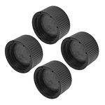 DJDK Sand Filter Drain Cover,4pcs/Set Drain Cap and Gasket Replacement for Swimming Pool Sand Tank Accessories