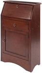 Winsome Wood Regalia Home Office, Walnut, Secretary Desk