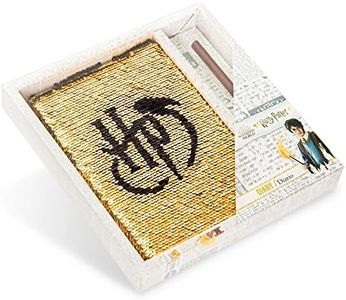 Harry Potter Diario, Back To School Agenda Paillettes Reversibili, Kit Scuola Con Agenda E Penna-bacchetta, Cartoleria Kawaii, Gadget Grifondoro Originali, Idee Regalo Ragazza, Bambini E Adulti