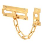 Prime-Line Products U 9907 Chain Door Guard with Steel Chain, Solid Brass