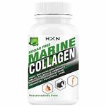 HXN Collagen Supplements For Women, Marine Protein Peptides With Hyaluronic Acid, Vitamin C, E, B12, Glutathione Powder, Biotin, and Grape Seed Extract To boost Skin, Face & Hair Health-60 Tablets