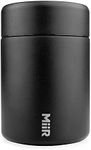 MiiR, Airtight Coffee Canister, Portable Storage for Coffee, Tea, and More, Stainless Steel Construction, Black