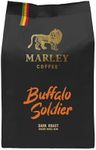 Buffalo Soldier Strong Dark Roast Organic Espresso Coffee Beans 227g - Marley Coffee - From The Marley Family - For All Coffee Machines - Strength 5