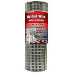 YARDGARD 309301A 4 inch by 25 foot 16 gauge, 1/2 inch by 1 inch mesh galvanized welded wire