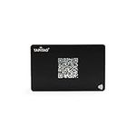 TAPiTAG Digital Business Card NFC Tag + QR (Black)