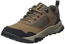 Timberland Men's Lincoln Peak Lite F/L Low Hiking Shoe, Dark Brown Leather, 13