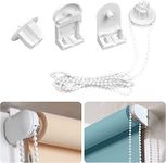 Plastic Roller Blind Repair Kit 25mm Child Safe Plastic Spare Roller Blind Replacement Repair Kit,Roller Blind Fittings Replacement Repair Kit for Curtain Rods/Blackout Roller Blind Brackets