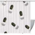 Shower Curtain for Bathroom, Cactus