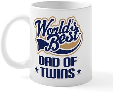 CafePress Dad of Twins Mugs 11 oz (325 ml) Ceramic Coffee Mug