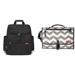 Skip Hop Diaper Bag Backpack: Forma + Portable Baby Changing Pad: Pronto