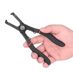 Push Pin Pliers 30 Degrees Iron Clip Removal Tool, Automotive Push Pins Circlip Pliers Slip Joint Pliers Fastener Remover for Car Repair