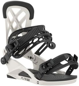 Union Flite Pro Men's Snowboard Bindings, Bone, Large