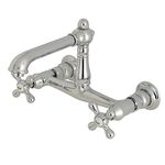 Kingston Brass KS7241AX English Country Vessel Sink Faucet, Polished Chrome