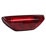 MotoParAcc Rear Red LED Tail Light Motorcycle ATV Brake Taillights for TRX 250 300 400EX TRX400X 500 700 Recon 250TM