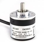 600P/R Incremental Rotary Encoder,2-Phases Photoelectric Encoder 5V-24V,Shaft 6mm Encoder Wide Voltage Power Supplies