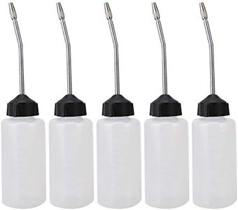 HEEPDD 5Pcs Sewing Machine Oil Dispenser 120mL Lengthened Nut Tip Oil Bottle