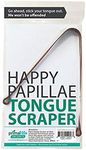 Primal Life Organics, Happy Papillae Tongue Scraper, Self-Cleaning Copper, Supports Oral Health (Single)