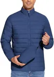 COOFANDY Mens Packable Jacket Lightweight Puffer Jacket Warm Winter Jacets for Men