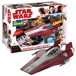 Revell 06759 Star Wars Episode VIII Build & Play Red A-Wing Fighter, With Lights & Sounds