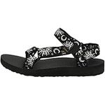 Teva Women's Ankle Strap Hiking Shoe, Sun and Moon Black/White, 7