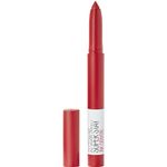 Maybelline Super Stay Ink Crayon Lipstick, Precision Tip Matte Lip Crayon with Built-in Sharpener, Longwear Up To 8Hrs, Hustle in Heels, 1.2g