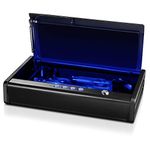 SentrySafe Pistol Safe, Quick Access Gun Safe with LED Interior Lights, Two Pistol Capacity, QAP2EL