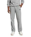 Puma Men's Regular Track Pants (687157_Medium Gray Heather