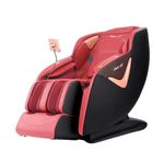 RoboTouch Acrylonitrile Butadiene Styrene (Abs) Prudent Full Body Pain Relief Massage Chair With Sl Track, Heating Therapy, Foot Massage And Touch Remote(Red)