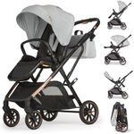 Lejoux+ Baby Pushchair (Light Grey)