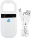 althiqahkey Pet Reader for 125khz or 134.2Khz, Rechargeable Easy Pet Scanner for FDX-B for EMID Microchips