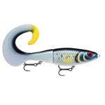 Rapala - X-Rap Otus Fishing Lure - Artificial Bait with ABS Body and Soft PVC Fish Tail - Freshwater Spinning Bait - Running Depth 0.5-1m - Fishing Lure 17 cm, 40 g - Made in Estonia - Live Rainbow