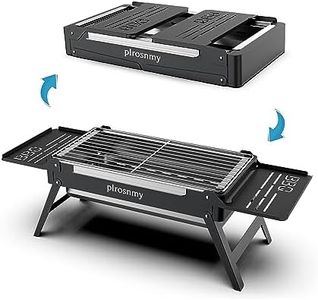 Barbecue Grill,Portable Charcoal Foldable Grill, Small Grills Outdoor Cooking for Travel, Camping Smoker BBQ Grill, Stainless Steel Table Top Grill Charcoal for Outdoor Cooking,Camping,Backyard