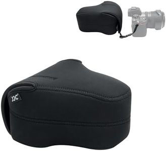 Estuche para cámara de Neopreno JJC para Fujifilm Fuji X-T3 XT3 X-T2 X-T2 Nikon Z7 Z7 II Z6 Z6 II D3500 D5600 D5500 Canon 200D 100D 800D 750D 700D Sony A1 A7 A7II A7III A7RII A7RIII A7S A7SII