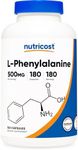 Nutricost L-Phenylalanine 1 Bottle