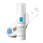 La Roche-Posay Face Moisturizer, Toleriane Sensitive Fluide Hydrating Gel-Cream with Ceramides, Fragrance Free, Alcohol Free, Paraben Free, 40mL