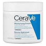 CeraVe Moisturising Cream for Dry to Very Dry Skin 454g with Hyaluronic Acid & 3 Essential Ceramides