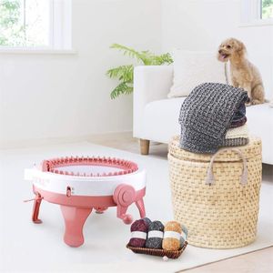 MIAOKE 48-Needle Knitting Machine – Circular Hand Crank Loom