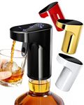 Electric Whisky Dispenser,Wine Aerato,Liquor Decanter,Alcohol Pourer-Black
