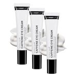 The INKEY List Caffeine Eye Cream 15ml, Improves Dark Circles, Brightens Under Eye, Fragrance-free, Vegan Friendly, Suitable For All Skin Types (Pack of 3)