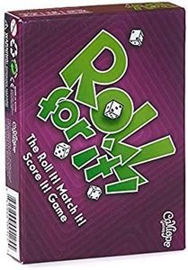 Calliope Games CLP125 Roll for It Color Set Purple Dice Game